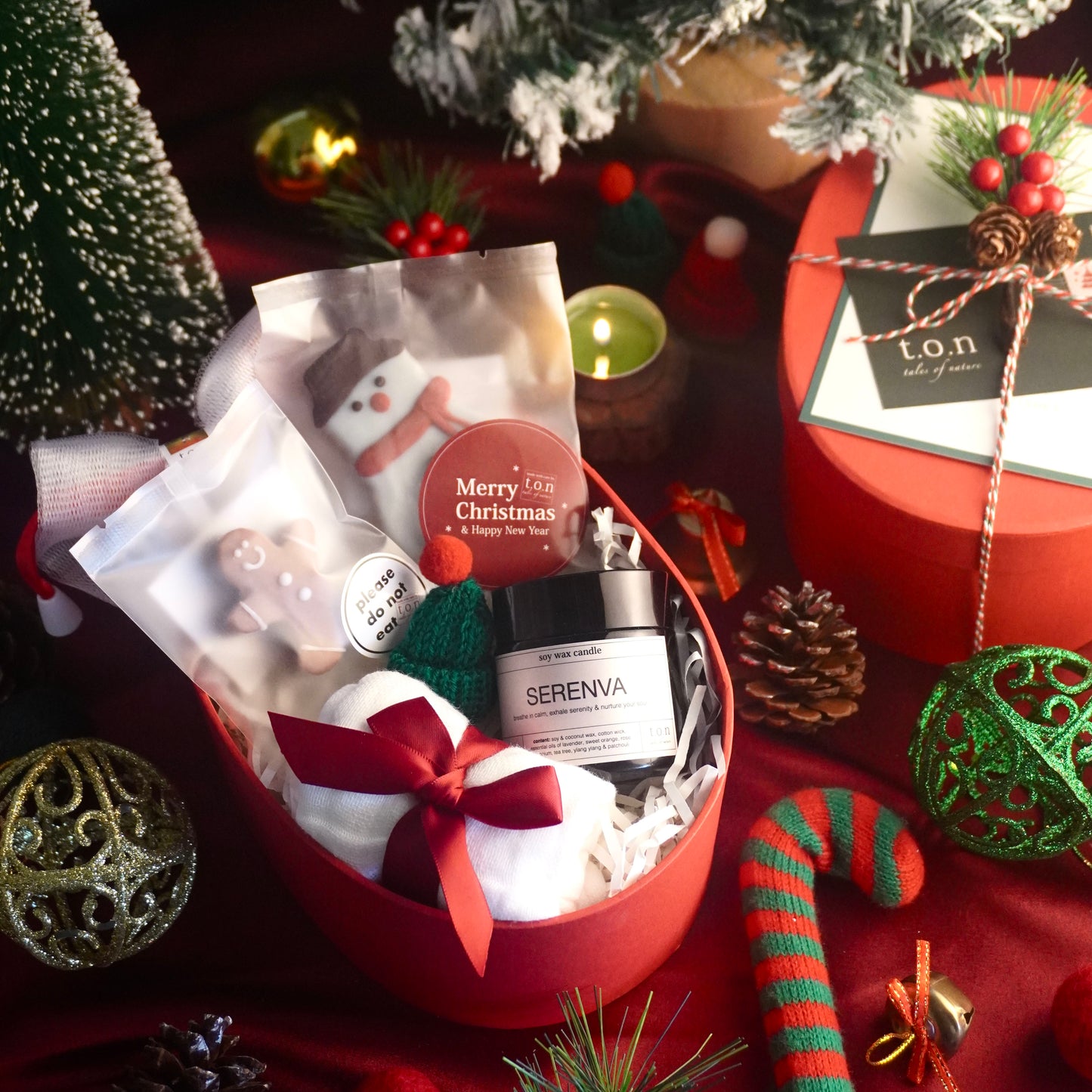 t.o.n Christmas Premium Oval Giftset (Limited Edition) Christmas Gift / Gifting ( x 1 Set)
