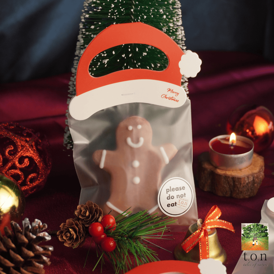 t.o.n Handmade Christmas Edition Gingerbread Man / Snowman Soap ( 14g/36g x 1PC )