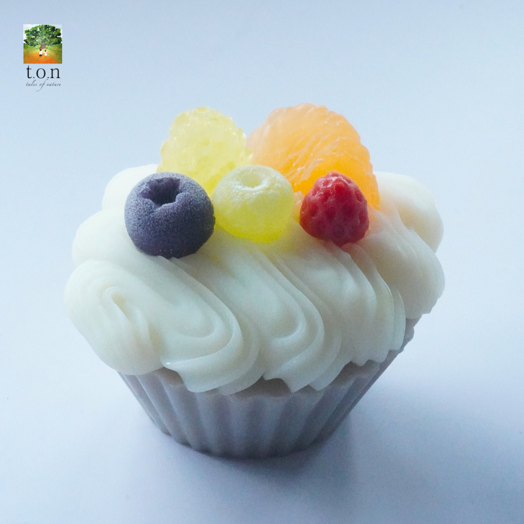 t.o.n Handmade Yummy Looking Cupcake Soap (35g x 1PC)