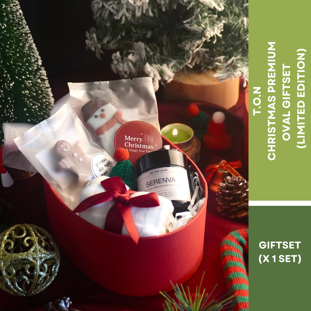 t.o.n Christmas Premium Oval Giftset (Limited Edition) Christmas Gift / Gifting ( x 1 Set)