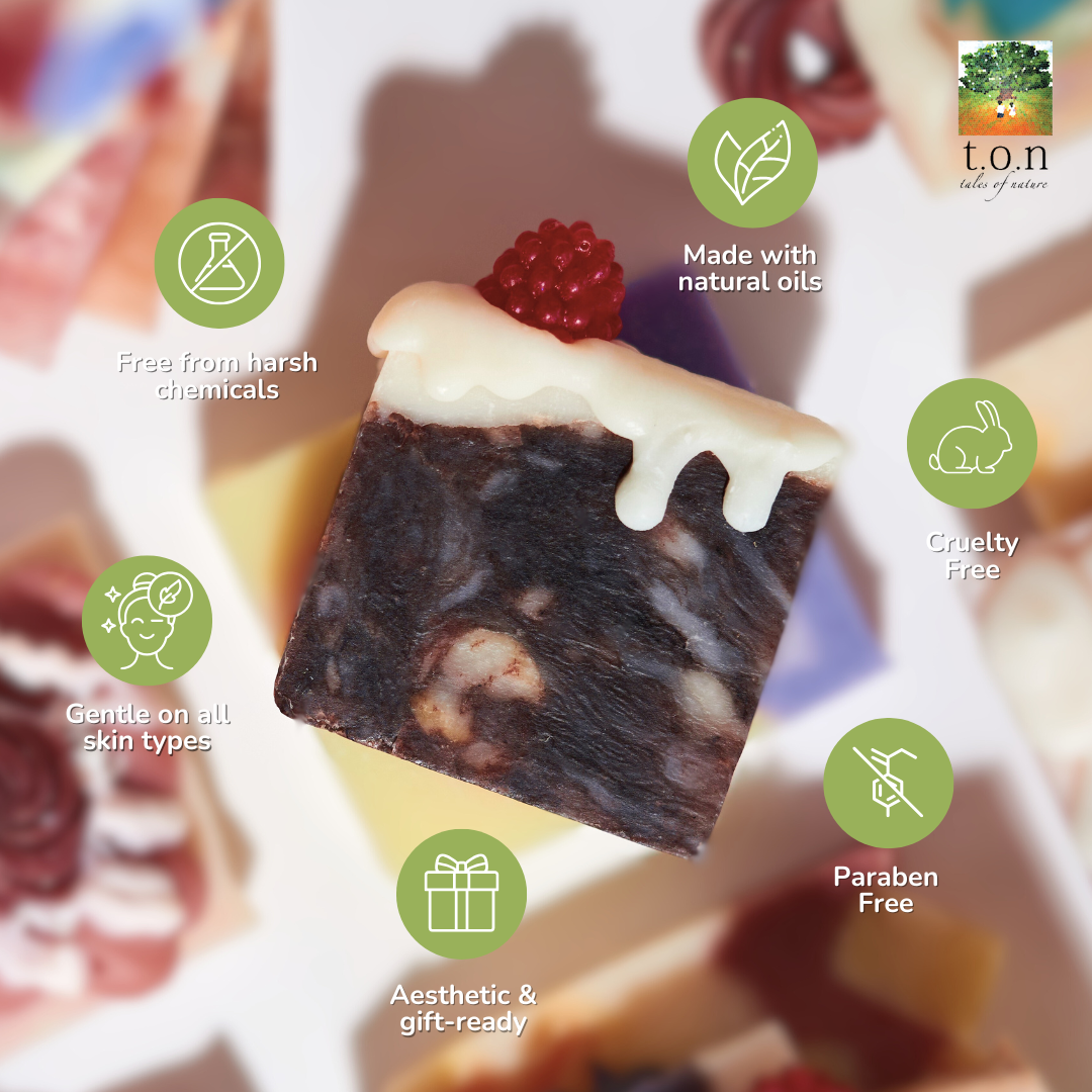 t.o.n Handmade Yummy Looking Natural Soap /Event Doorgift (21g x 1PC)