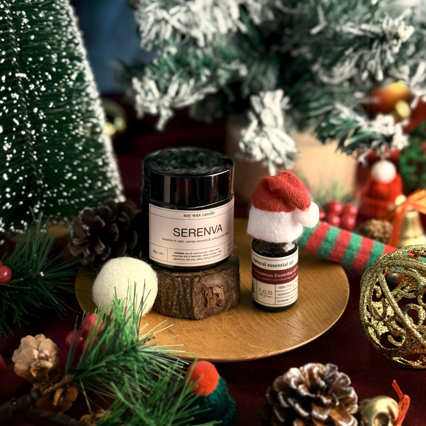 t.o.n Christmas Premium Oval Giftset (Limited Edition) Christmas Gift / Gifting ( x 1 Set)