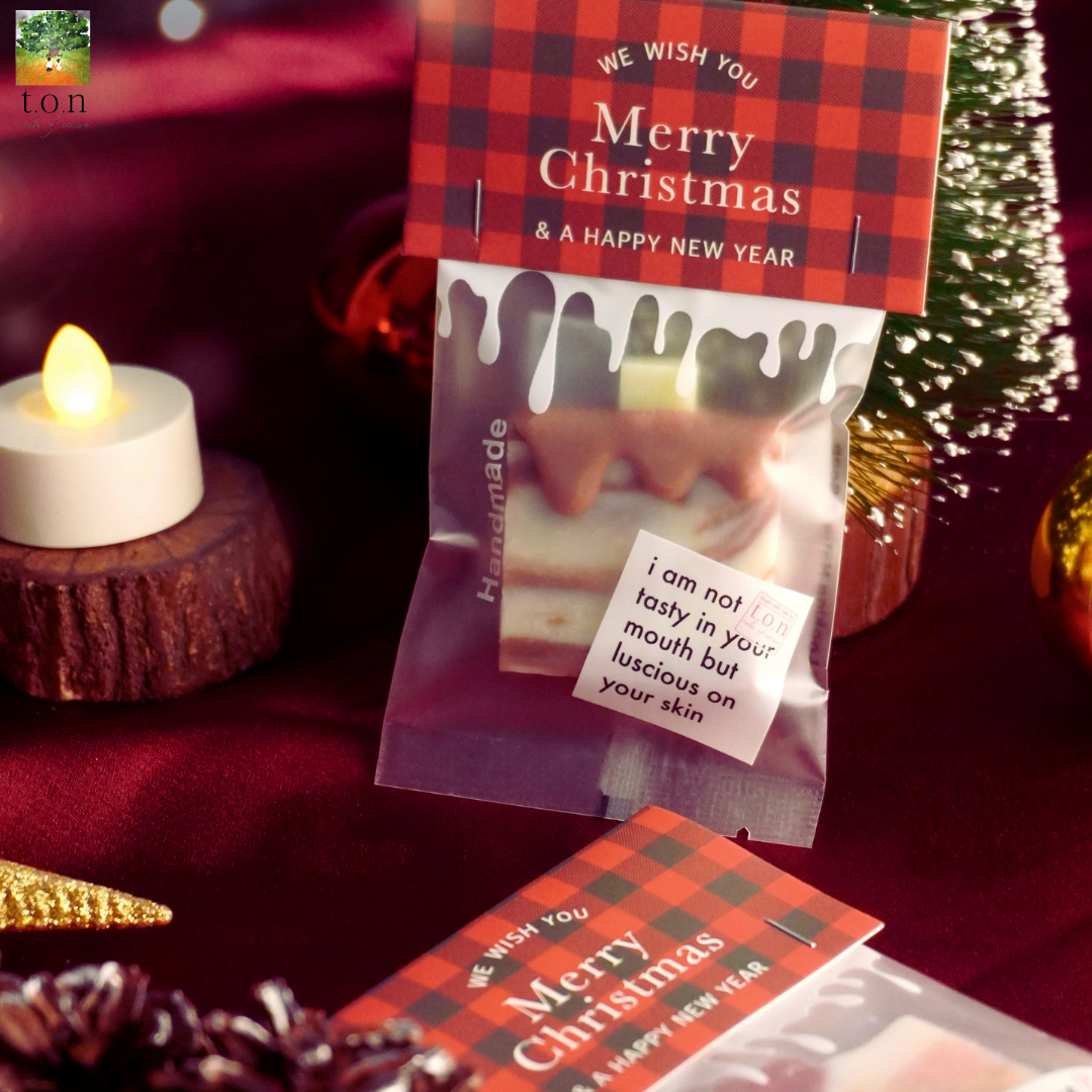 t.o.n Handmade Yummy Looking Soap (Christmas Edition) 21g x 1PC