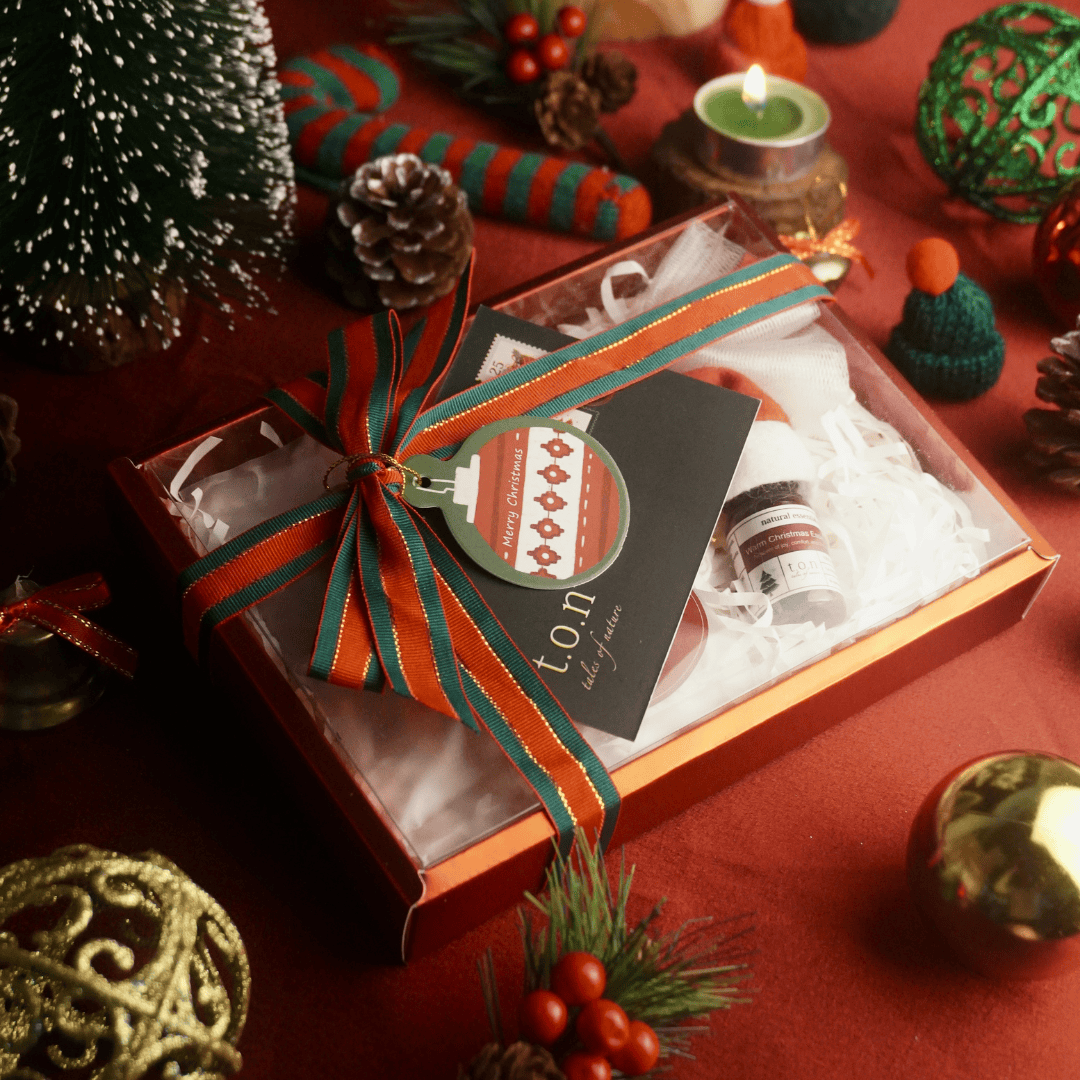 t.o.n Christmas Premium Giftset Windpw Box / Christmas gift/Gifting  ( x 1 SET)