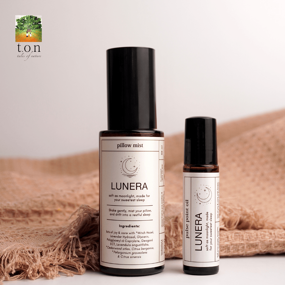 t.o.n LUNERA Pillow Mist – Deep Sleep Spray | Natural Lavender Aromatherapy | Pillow & Linen Spray