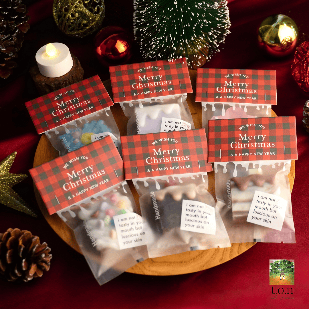 t.o.n Handmade Yummy Looking Soap (Christmas Edition) 21g x 1PC