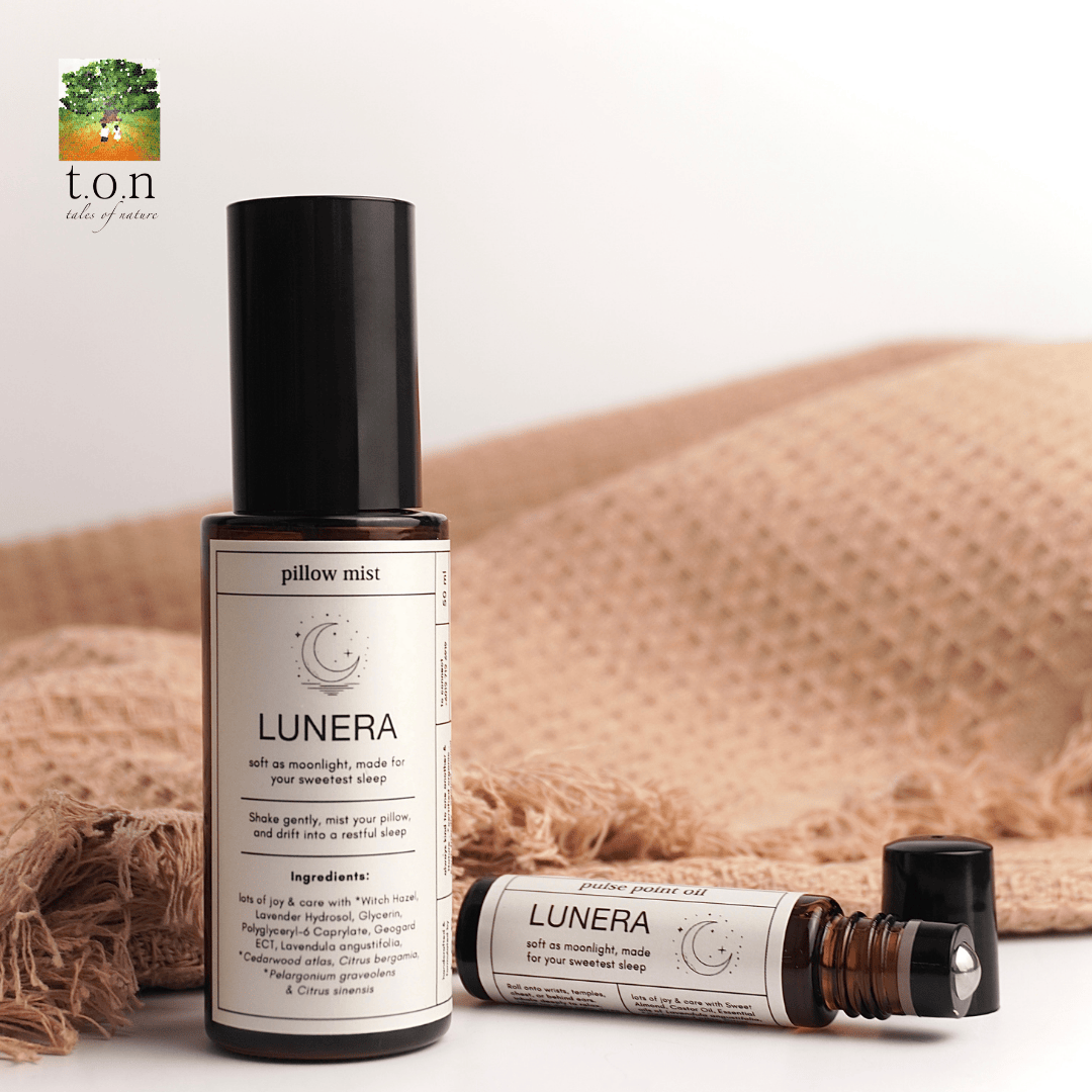 t.o.n LUNERA Pillow Mist – Deep Sleep Spray | Natural Lavender Aromatherapy | Pillow & Linen Spray