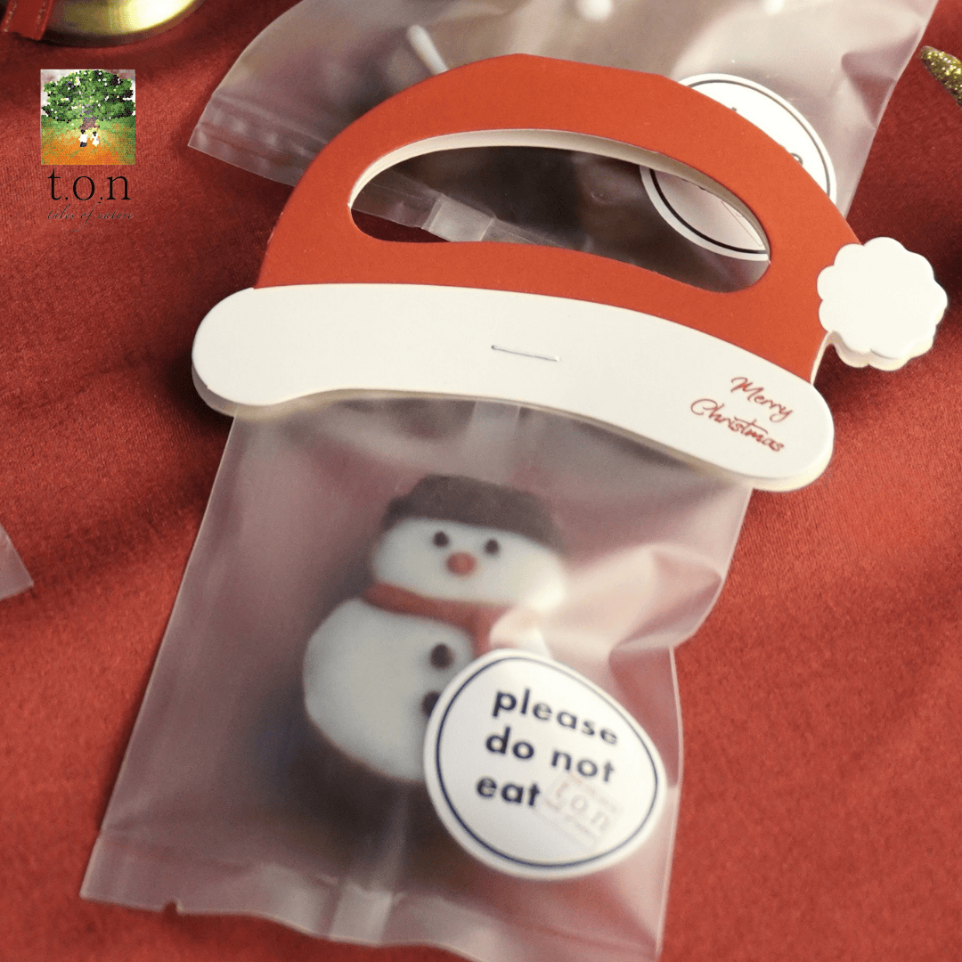 t.o.n Handmade Christmas Edition Gingerbread Man / Snowman Soap ( 14g/36g x 1PC )