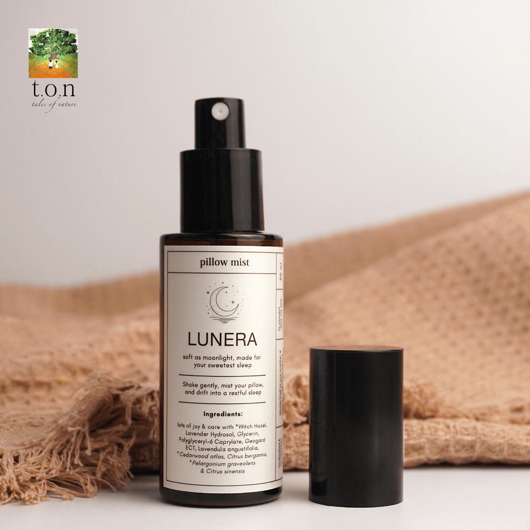 t.o.n LUNERA Pillow Mist – Deep Sleep Spray | Natural Lavender Aromatherapy | Pillow & Linen Spray