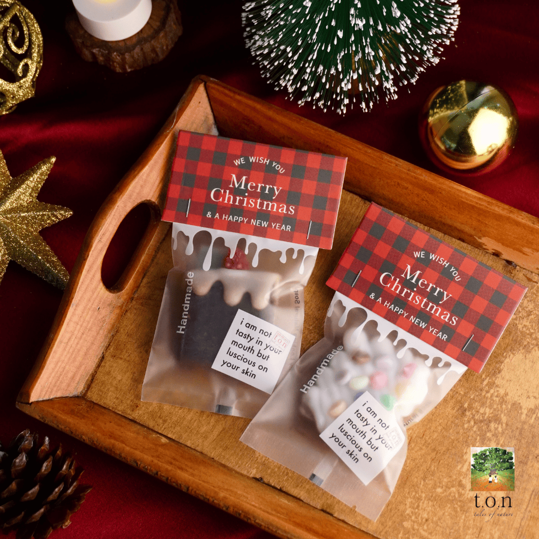 t.o.n Handmade Yummy Looking Natural Soap (Christmas Edition) 21g x 1PC