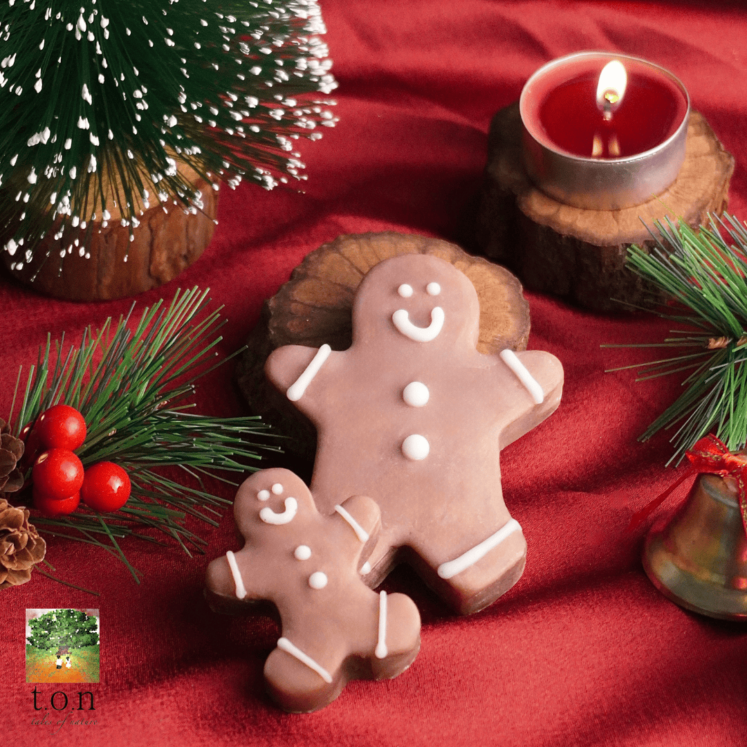 t.o.n Handmade Christmas Edition Gingerbread Man / Snowman Soap ( 14g/36g x 1PC )