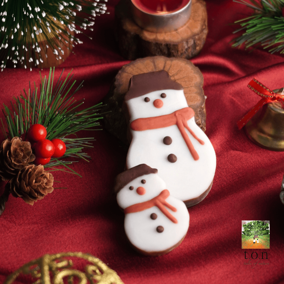 t.o.n Handmade Christmas Edition Gingerbread Man / Snowman Soap ( 14g/36g x 1PC )