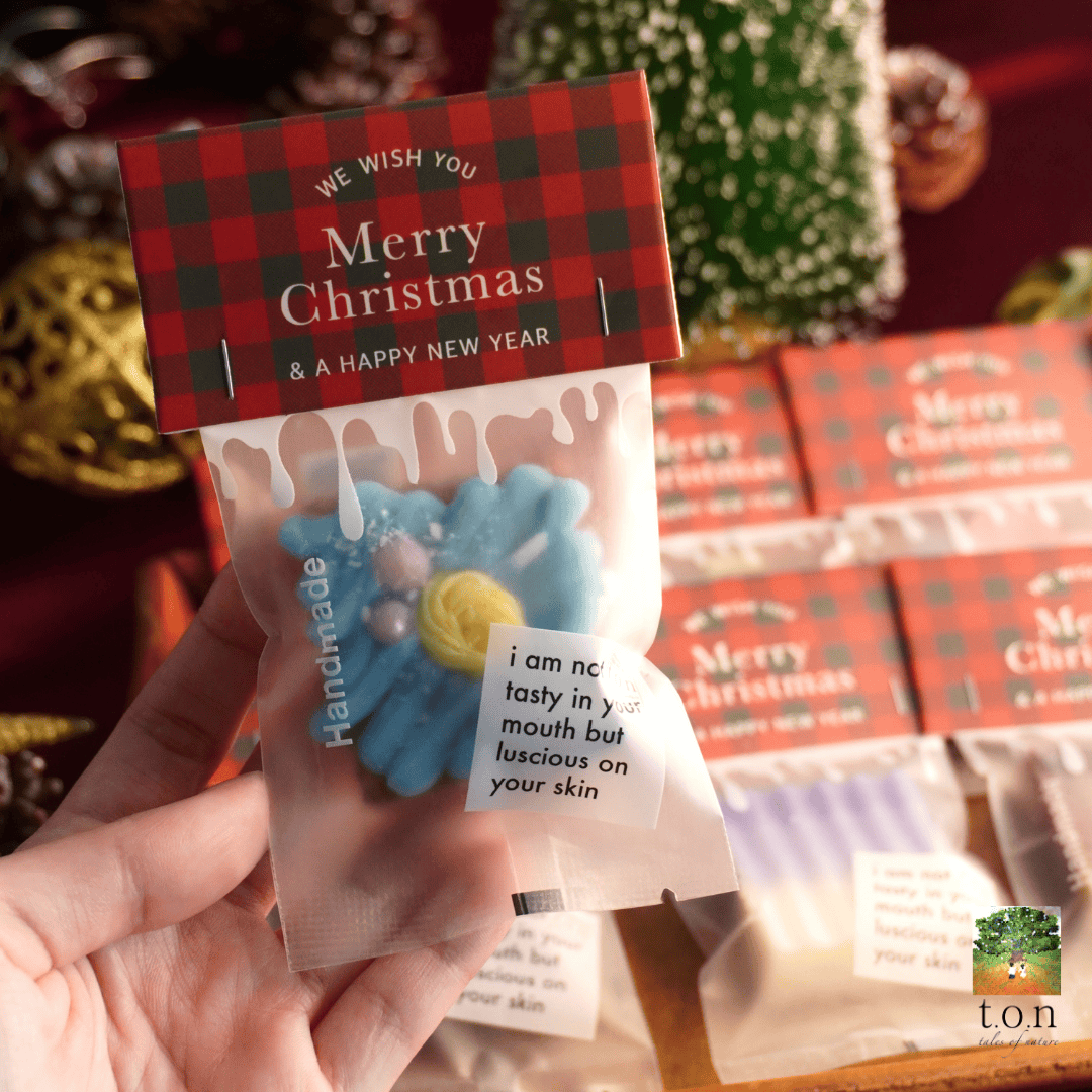 t.o.n Handmade Yummy Looking Natural Soap (Christmas Edition) 21g x 1PC