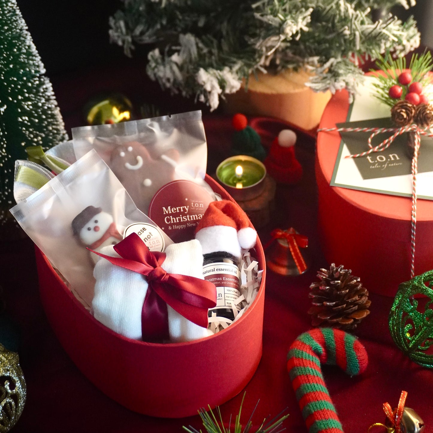 t.o.n Christmas Premium Oval Giftset (Limited Edition) Christmas Gift / Gifting ( x 1 Set)