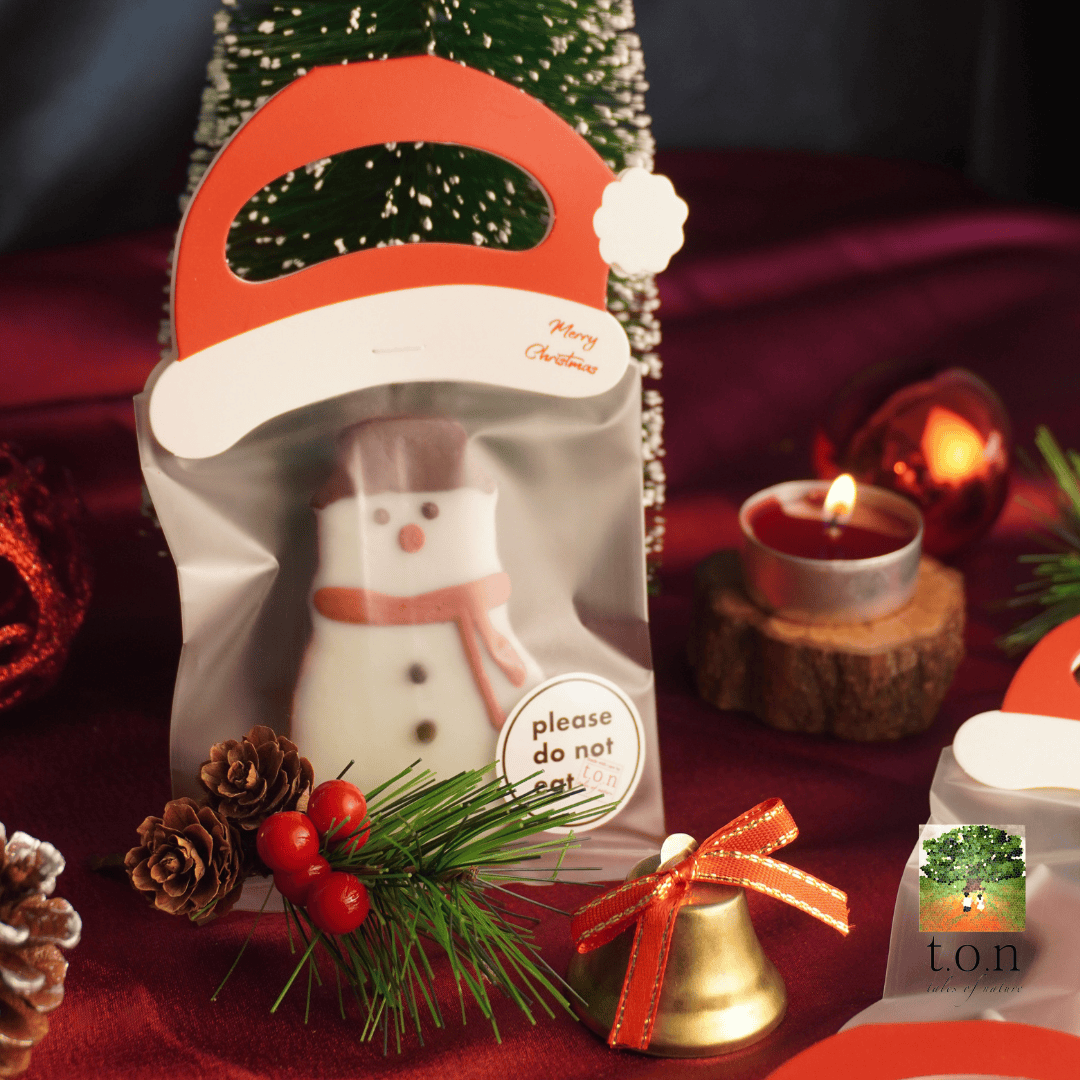 t.o.n Handmade Christmas Edition Gingerbread Man / Snowman Soap ( 14g/36g x 1PC )