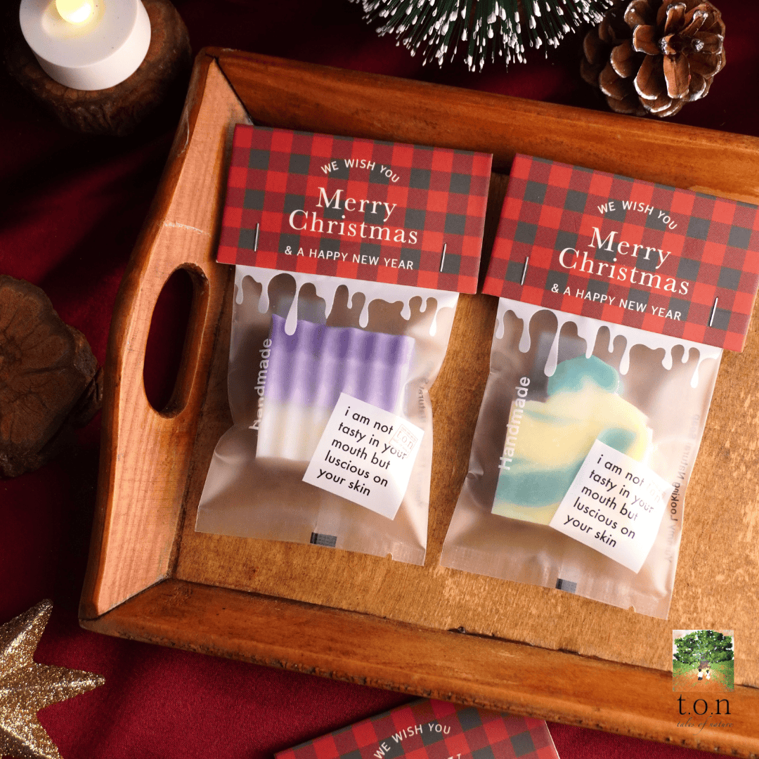 t.o.n Handmade Yummy Looking Soap (Christmas Edition) 21g x 1PC