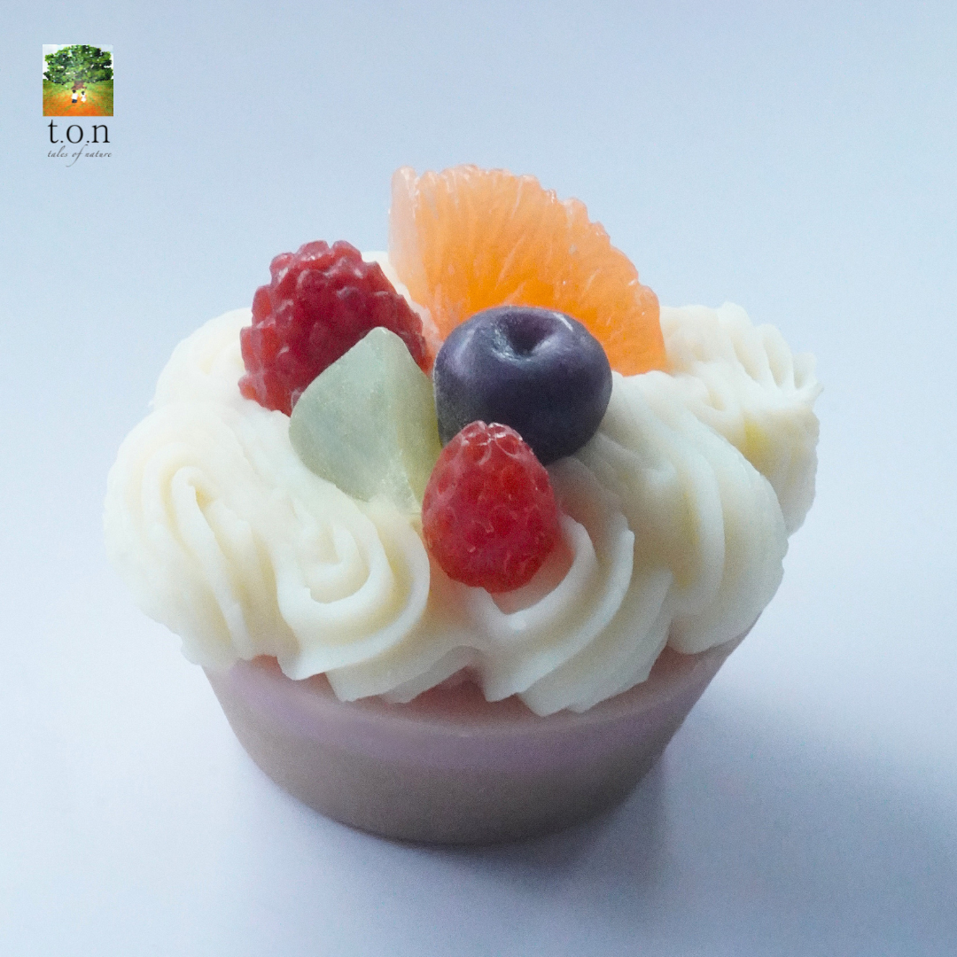 t.o.n Handmade Yummy Looking Cupcake Soap (35g x 1PC)