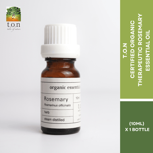 t.o.n Certified Organic Therapeutic Grade Rosemary Essential Oil (10ml)