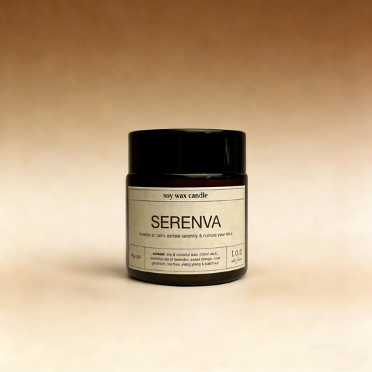 SERENVA Soy Wax Candle