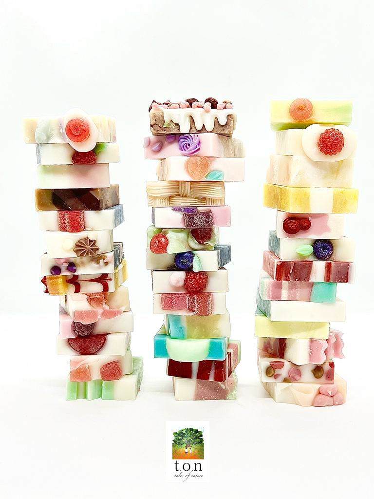 BULK 50PCS Handmade Yummy Wedding/ Event Doorgift/ Favours : Dessert/ Candy Bar Soaps - Travel size soap