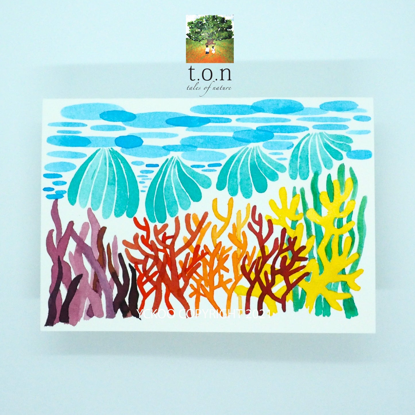 Handpainted Watercolor Cards - Greeting/ Thank you/ Birthday/ Gift Cards/ Handmade Cards - Custom Handwriting 300gsm