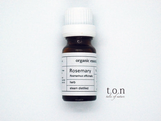 Certified Organic Therapeutic Grade Pure Rosemary Essential Oil - Rosmarinus officinalis 10ml