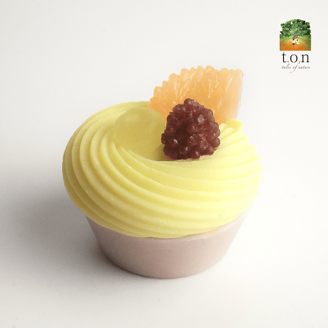 t.o.n Handmade Yummy Looking Cupcake Soap (35g x 1PC)
